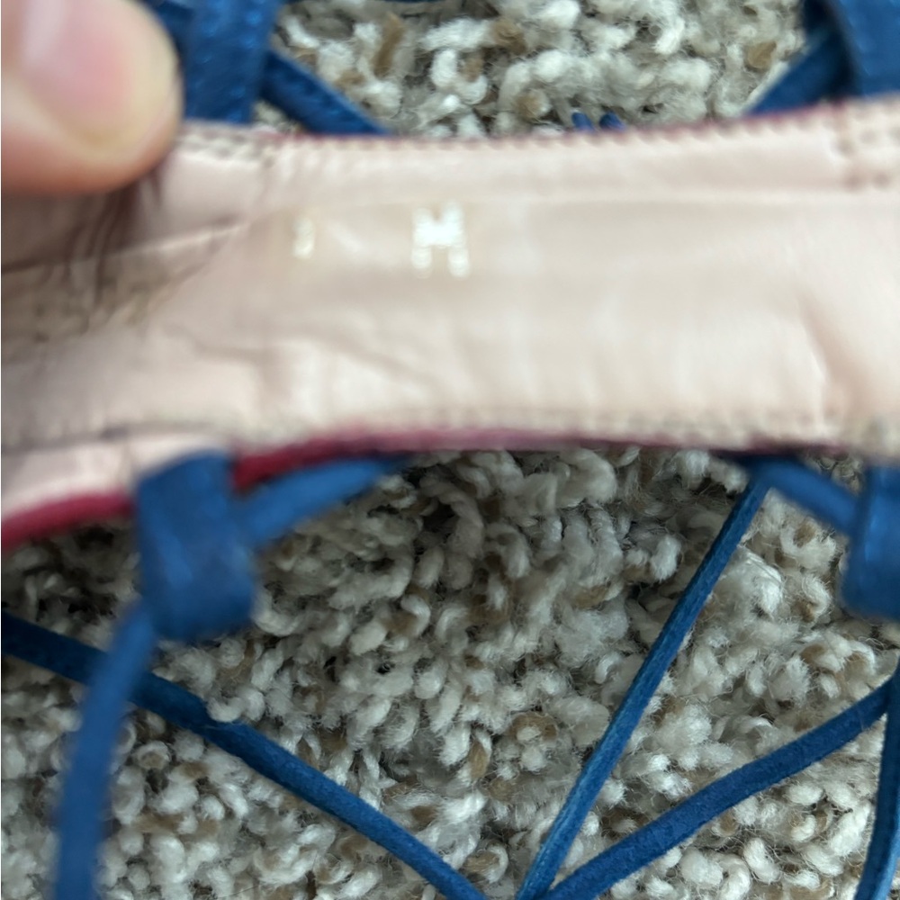 Stuart Weitzman Color Block Suede Leather High He… - image 5